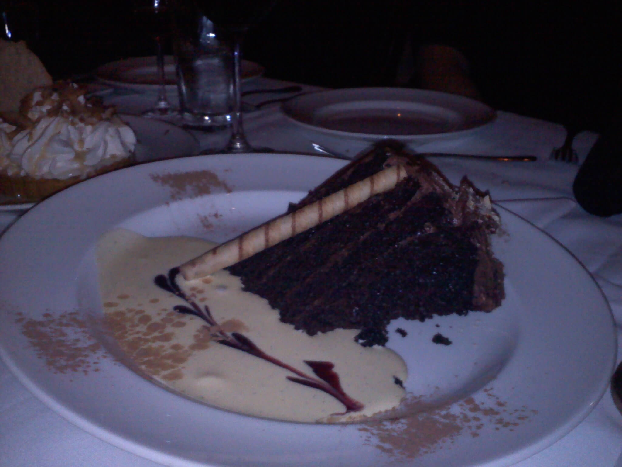 Hazelnut chocolate cake