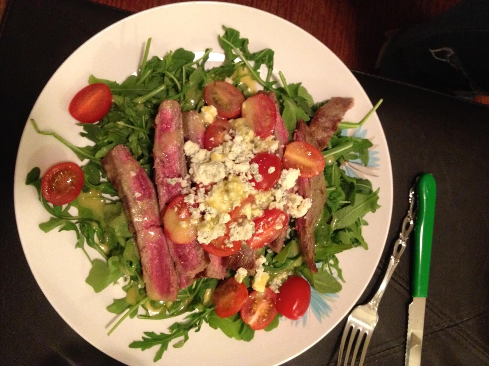 Steak salad by LaurenFoodE