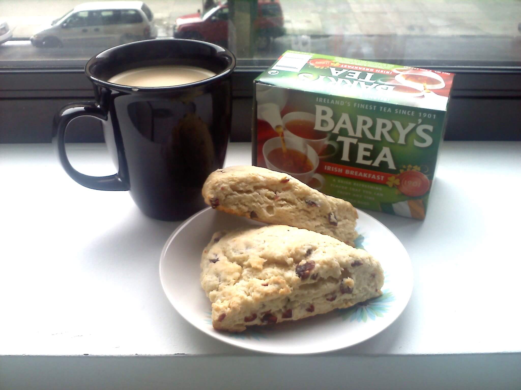 LaurenFoodE cranberry scones