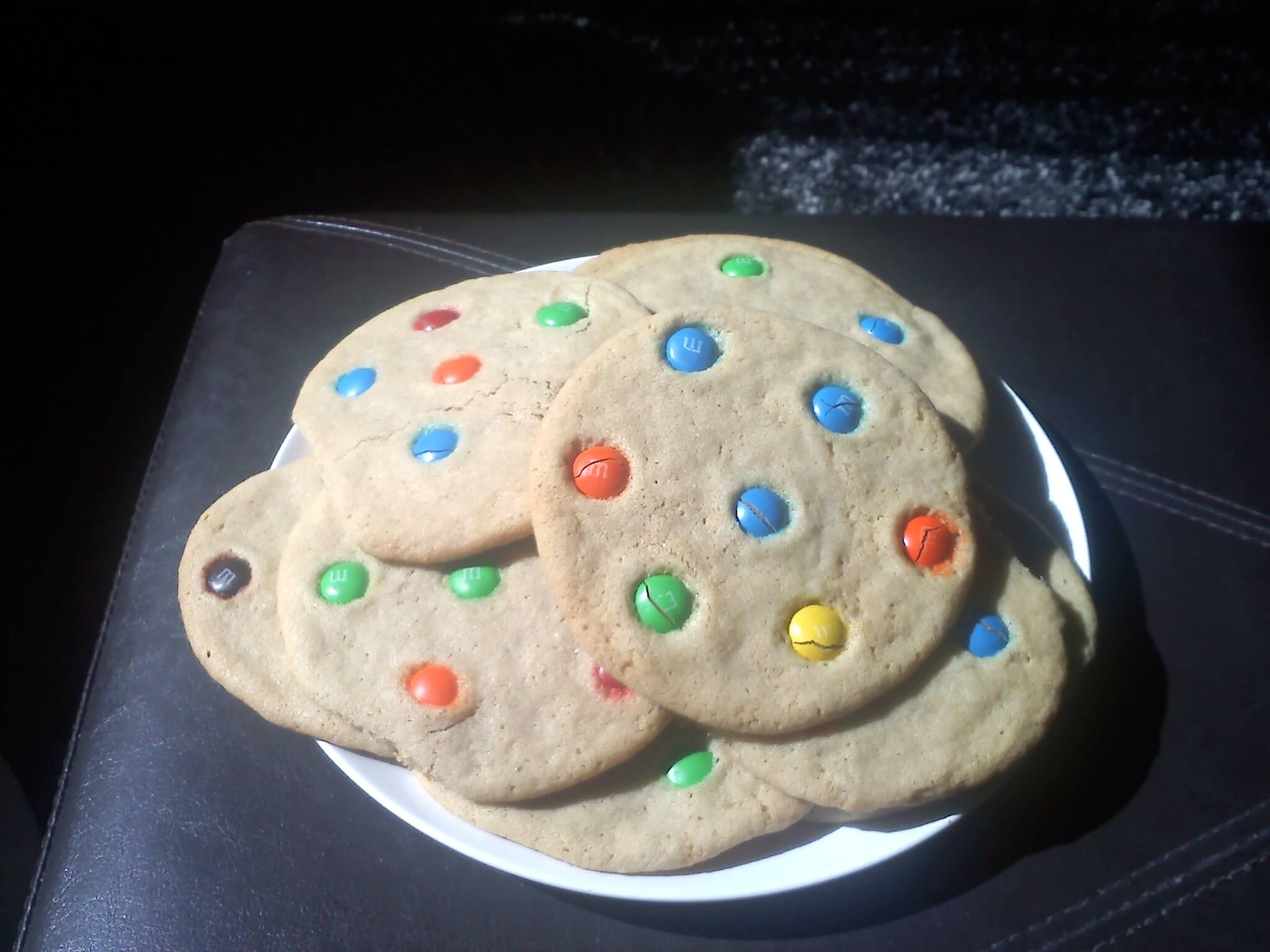 MM Cookies from LaurenFoodE
