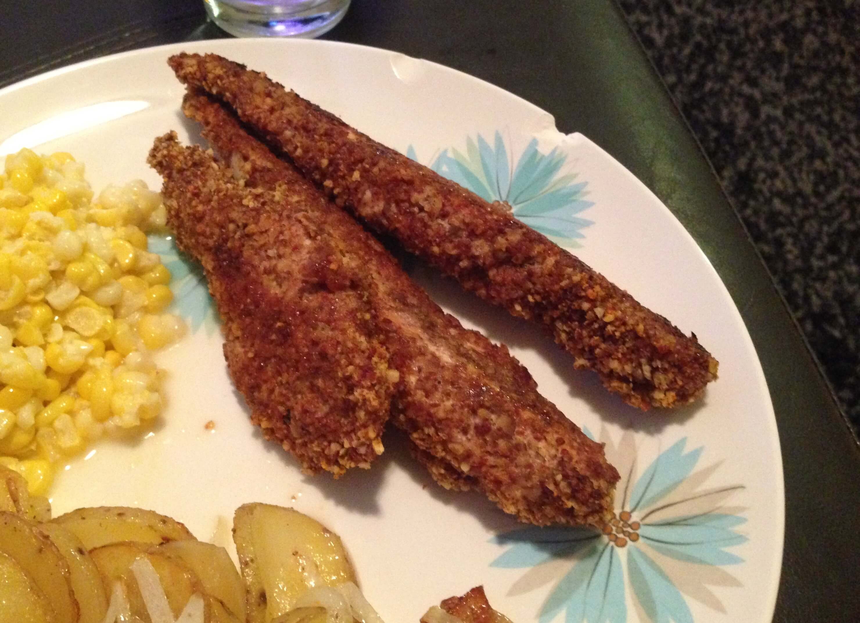 Spicy Pecan Chicken Strips